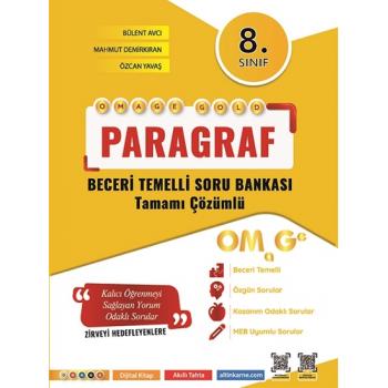 Omage Yayınları 8.sınıf Gold Paragraf Soru Bankası