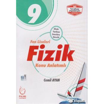 Palme Yayınları 9. Sınıf Fen Liseleri Fizik Konu Anlatımlı YENİ