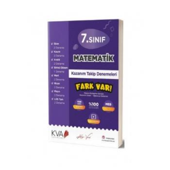 7. Sınıf Matematik Fark Var Kazanım Takip Denemeleri Koray Varol Akademi