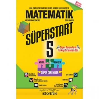 5. Sınıf Matematik Süperstart Soru Bankası Startfen Yayınları