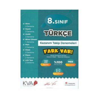 8. Sınıf Türkçe Fark Var Kazanım Takip Denemeleri Koray Varol Akademi