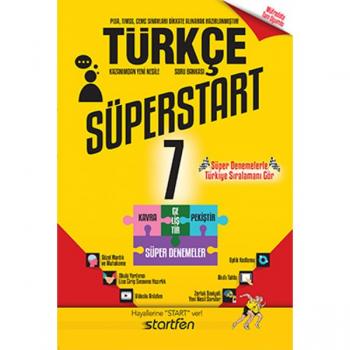 7. Sınıf Türkçe Süperstart Soru Bankası Startfen Yayınları