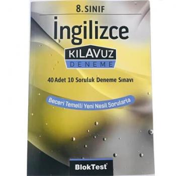 8. Sınıf İngilizce Kılavuz Deneme Blok Test Yayınları