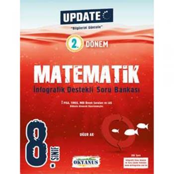 8. Sınıf 2. Dönem Matematik Update İnfografik Soru Bankası Okyanus Yayınları
