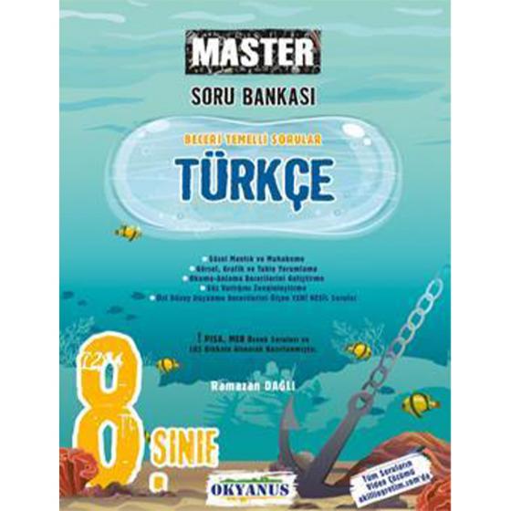 8.Sınıf Master Türkçe Soru Bankası Okyanus Yayınları