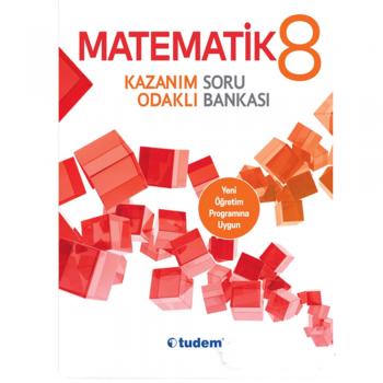 8. Sınıf Matematik Kazanım Odaklı Soru Bankası Tudem Eğitim