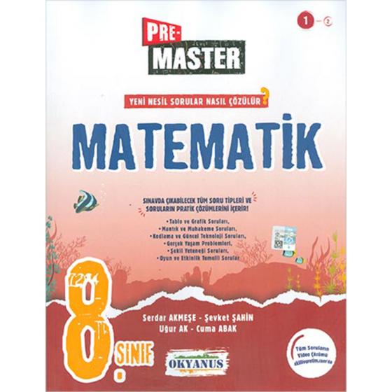 8. Sınıf Pre Master Matematik Soru Bankası Okyanus Yayınları