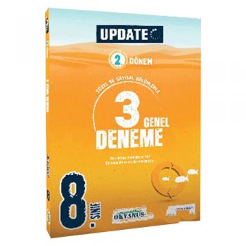 8.Sınıf UPDATE 2.Dönem 3 Genel Deneme Okyanus Yayınları