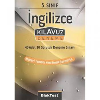 BlokTest İngilizce Kılavuz Deneme 5.Sınıf