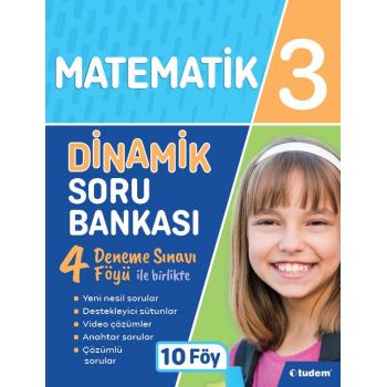 3. Sınıf Matematik Dinamik Soru Bankası Tudem Yayınları