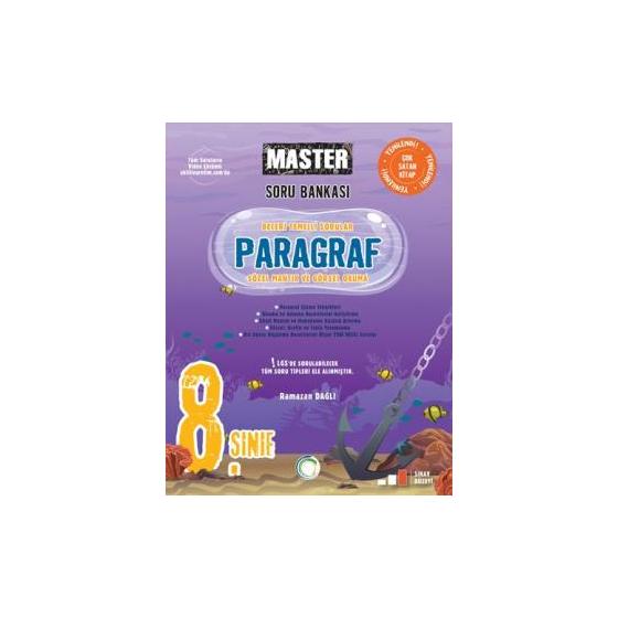 8. Sınıf Master Paragraf Soru Bankası Okyanus Yayınları