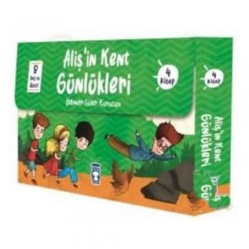 Aliş`in Kent Günlükleri Seti (4 Kitap Takım) Timaş Çocuk