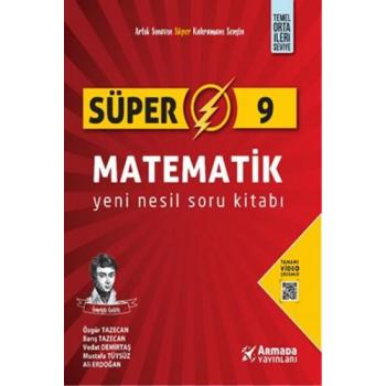 Armada Yayınları 9. Sınıf Süper Matematik Yeni Nesil Soru Kitabı