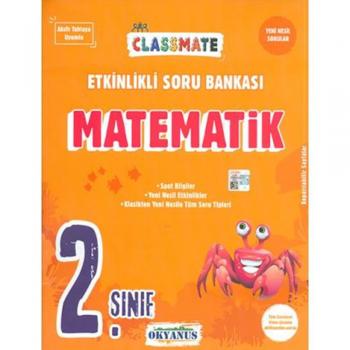 2. Sınıf Classmate Matematik Etkinlikli Soru Bankası Okyanus Yayınları