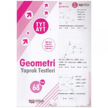 TYT AYT Geometri 68 Yaprak Test Nitelik Yayınları