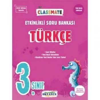 3. Sınıf Türkçe Classmate Etkinlikli Soru Bankası Okyanus Yayınları