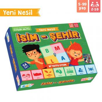 Yeni Nesil İsim Şehir Oyunu Gülşah Mutlu Bi Kutu Oyun