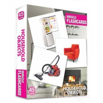 Miracle Flashcards Household Objects 45 Cards Mk Publications