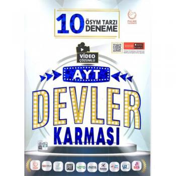 AYT Devler Karması 10 Deneme Palme Yayınları