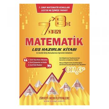 7 den 8e LGS Matematik Hazırlık Kitabı Omage Yayınları