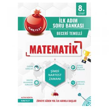 8. Sınıf Matematik İlk Adım Soru Bankası Nartest Yayınları