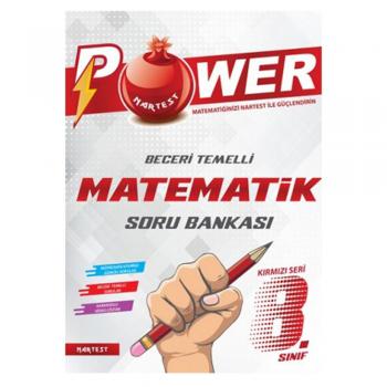 8. Sınıf Matematik Kırmızı Power Soru Bankası Nartest Yayınları