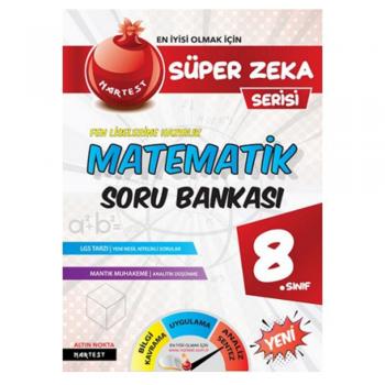 8. Sınıf Süper Zeka Matematik Fen Liselerine Hazırlık Soru Bankası Nartest Yayınları