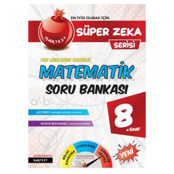 8. Sınıf Süper Zeka Matematik Fen Liselerine Hazırlık Soru Bankası Nartest Yayınları