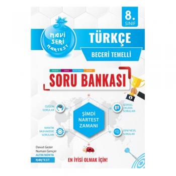 8. Sınıf Türkçe Mavi Soru Bankası Nartest Yayınları