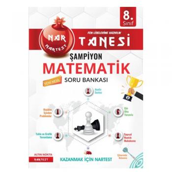 8. Sınıf Nar Tanesi Son Prova Matematik Soru Bankası Nartest Yayınları