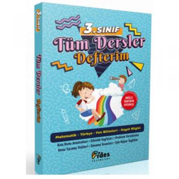 3. Sınıf Tüm Dersler Defterim Fides Yayınları