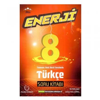 8. Sınıf Türkçe Enerji Soru Kitabı Palme Yayınevi