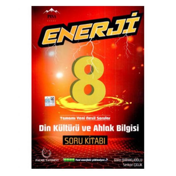 8. Sınıf Din Kültürü ve Ahlak Bilgisi Enerji Soru Kitabı Palme Yayınevi