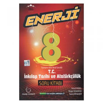 8. Sınıf TC İnkılap Tarihi Ve Atatürkçülük Enerji Soru Kitabı Palme Yayınevi