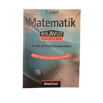 7. SINIF MATEMATİK KLAVUZ DENEME 20 ADET 20 SORULUK DENEME SINAVI BLOKTEST