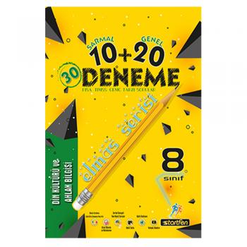 8. Sınıf Matematik Elmas Serisi 12 Deneme Startfen Yayınları