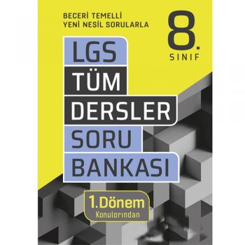 8. Sınıf LGS 1. Dönem Tüm Dersler Soru Bankası Tudem Eğitim