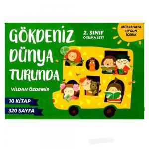 Gökdeniz Dünya Turunda (10 Kitap) Vildan Özdemir Mavi Kirpi Yayınları