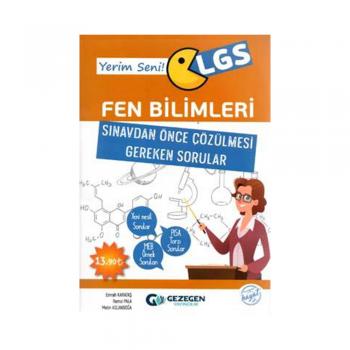 Gezegen LGS Fen Bilimleri Sınavdan Önce Çözülmesi Gereken Sorular