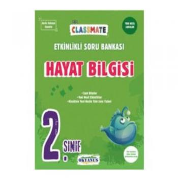 2. Sınıf Classmate Hayat Bilgisi Etkinlikli Soru Bankası Okyanus Yayınları