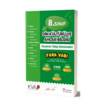 8. Sınıf Din Kültürü ve Ahlak Bilgisi Fark Var Kazanım Takip Denemeleri Koray Varol Akademi