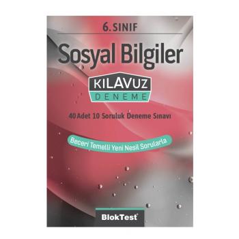 Tudem Yayınları 6. Sınıf Sosyal Bilgiler Kılavuz Deneme Tudem Yayınları