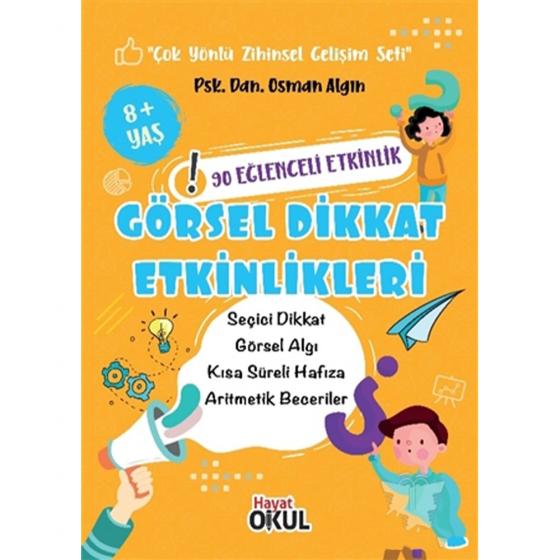 Görsel Dikkat Etkinlikleri Hayat Okul Yayınları - Özel Ürün