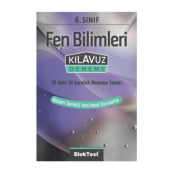 6. Sınıf Fen Bilimleri Kılavuz Deneme BlokTest Yayınları