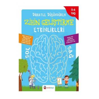 Dikkatle Düşündüren Zihin Geliştirme Etkinlikleri 1 Minik Bilgin