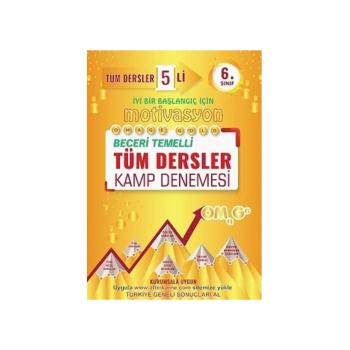 6. Sınıf Motivasyon Tüm Dersler Kamp 5 Deneme Omage Yayınları