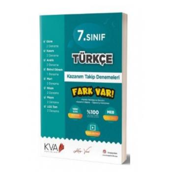7. Sınıf Türkçe Fark Var Kazanım Takip Denemeleri Koray Varol Akademi