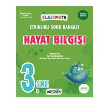 3. Sınıf Classmate Hayat Bilgisi Etkinlikli Soru Bankası Okyanus Yayınları