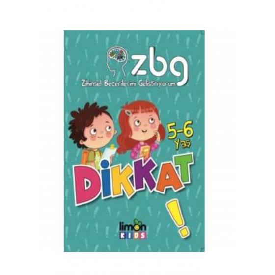 5 6 Yaş Dikkat Zihinsel Becerilerimi Geliştiriyorum limonKIDS