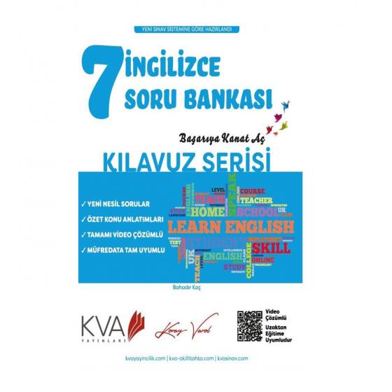 7. Sınıf İngilizce Kılavuz Serisi Soru Bankası Koray Varol Akademi